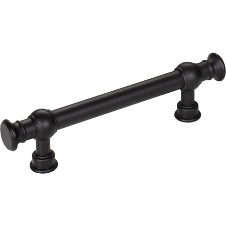 Top Knobs TK3121BLK: 3-3/4" cc Regent's Park Ormonde Cabinet Pull - Flat Black