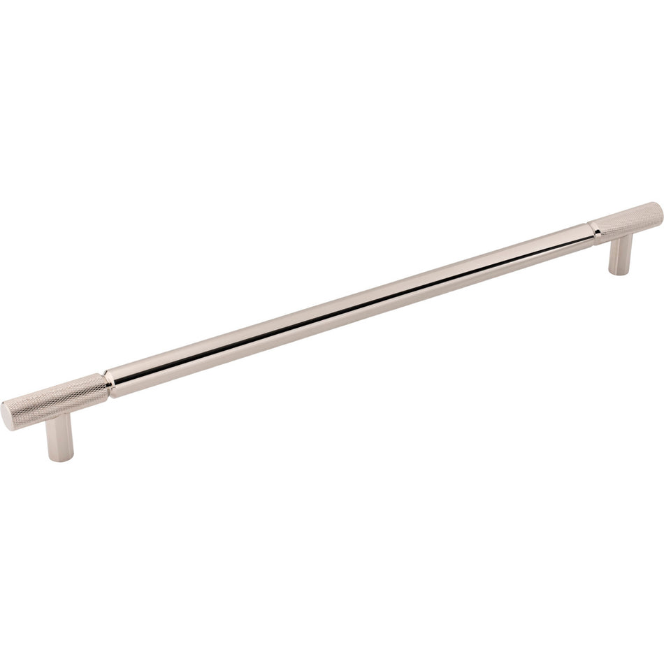 Top Knobs TK3247PN: 18" cc Prestwick Bar Cabinet Pull - Polished Nickel