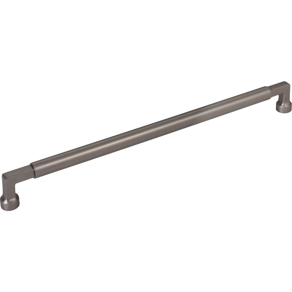 Top Knobs TK3096AG: 12" cc Regent's Park Cumberland Cabinet Pull - Ash Gray