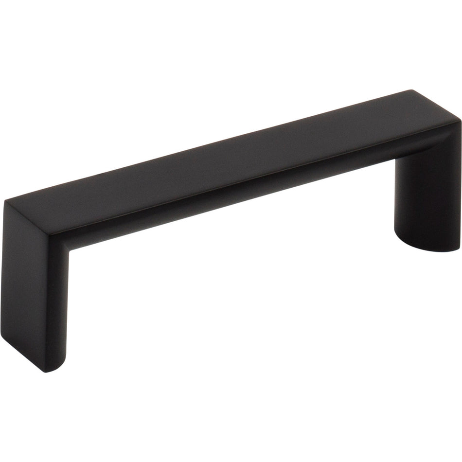 Elements 827-96MB: 96mm cc Walker Cabinet Pull - Matte Black