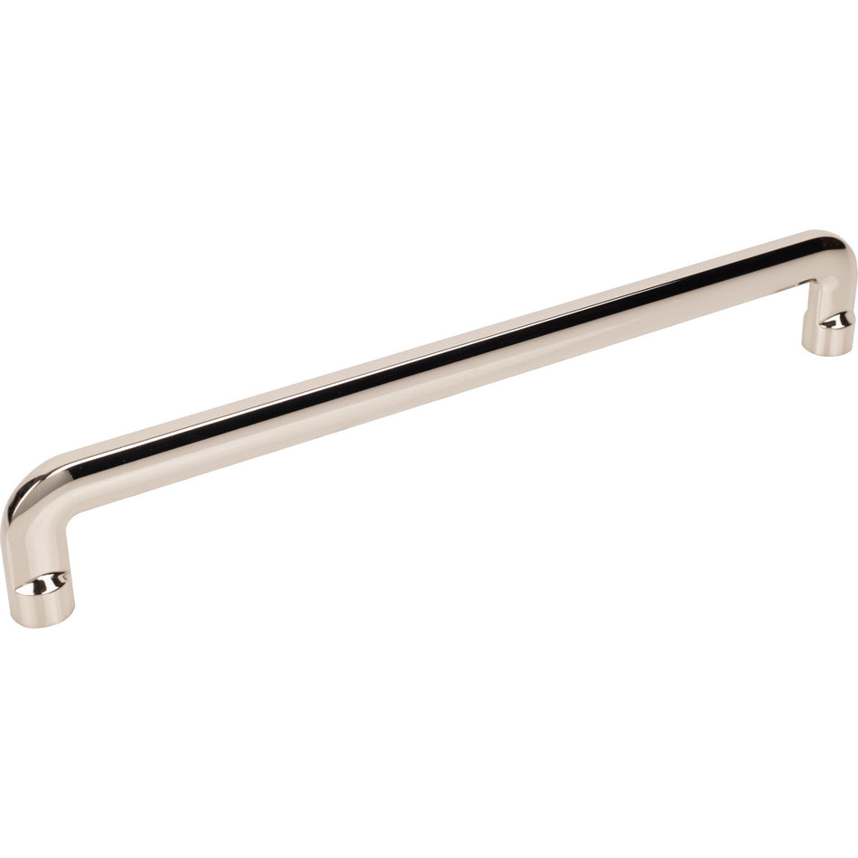 Top Knobs TK3048PN: 18" cc Hartridge D-Handle Cabinet Pull - Polished Nickel