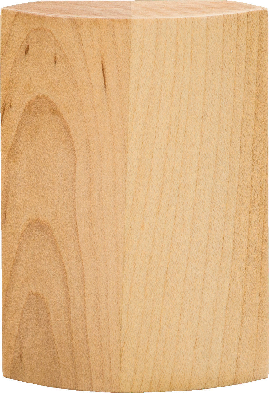 Hardware Resources TB3-HMP: 2-11/16 x 7/8 x 4" Radius Transition Block - Hard Maple
