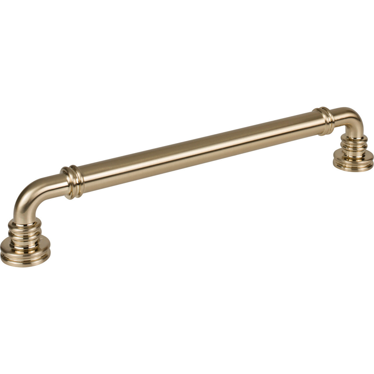 Top Knobs TK3147HB: 12" cc Cranford D-Handle Cabinet Pull - Honey Bronze