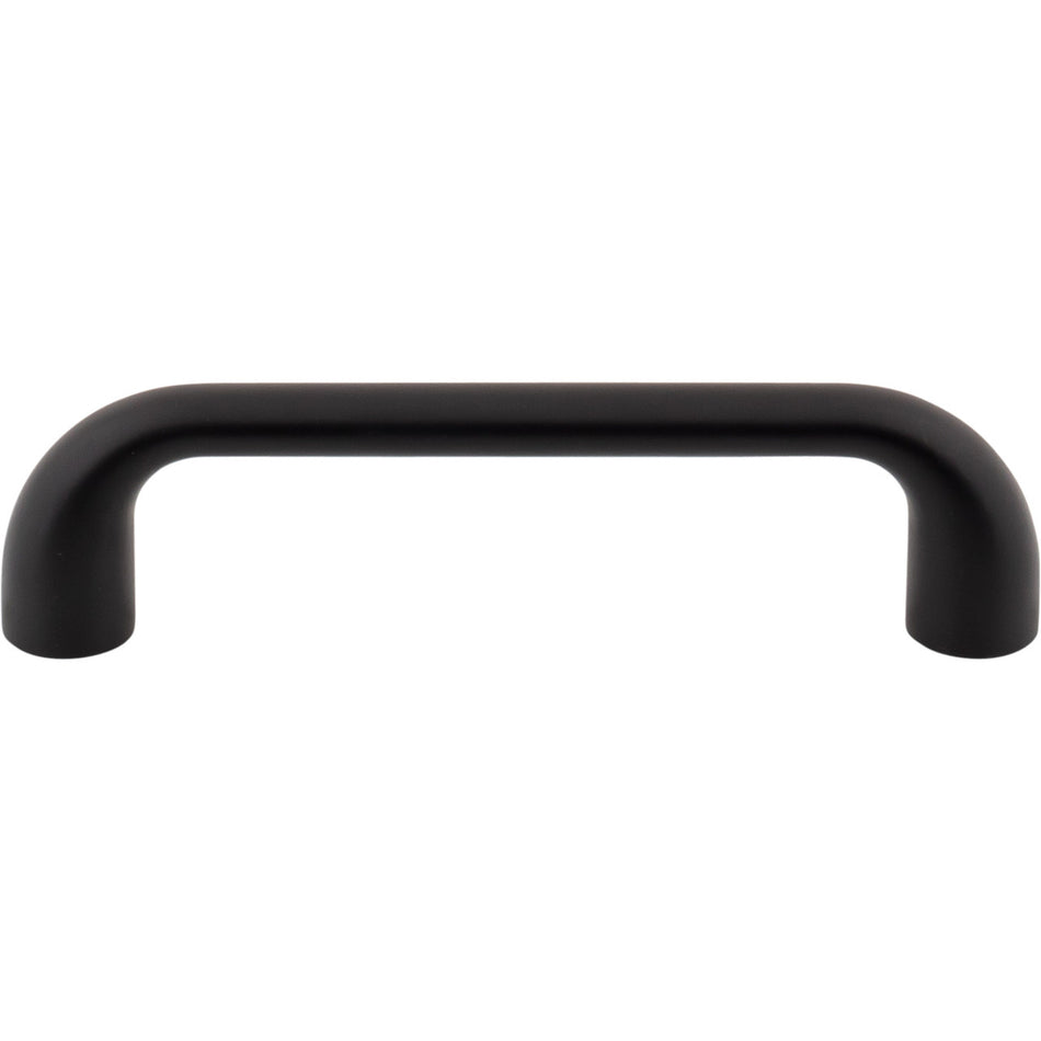 Jeffrey Alexander 329-96MB: 96mm cc Loxley Bar Cabinet Pull - Matte Black