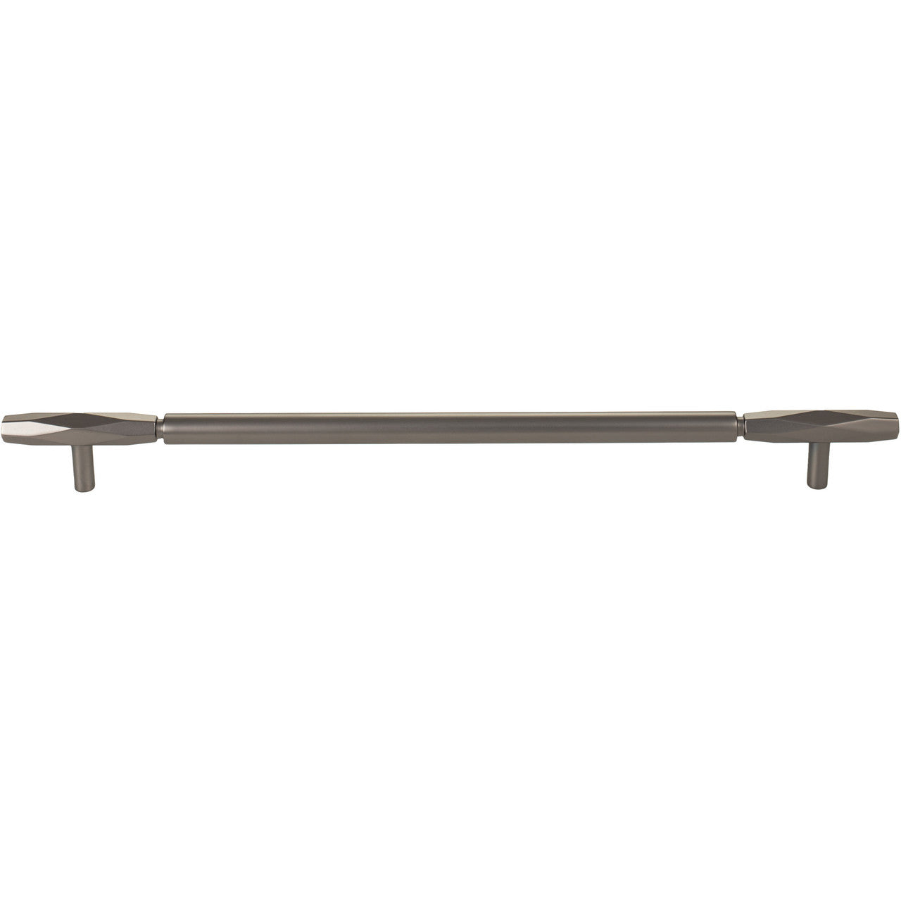 Top Knobs TK3088AG: 18" cc Regent's Park Kingsmill Cabinet Pull - Ash Gray