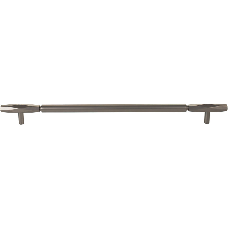 Top Knobs TK3088AG: 18" cc Regent's Park Kingsmill Cabinet Pull - Ash Gray
