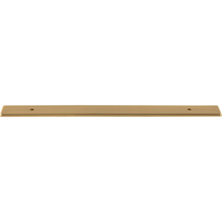 Top Knobs TK3284HB: 1" Radcliffe  Backplate - Honey Bronze