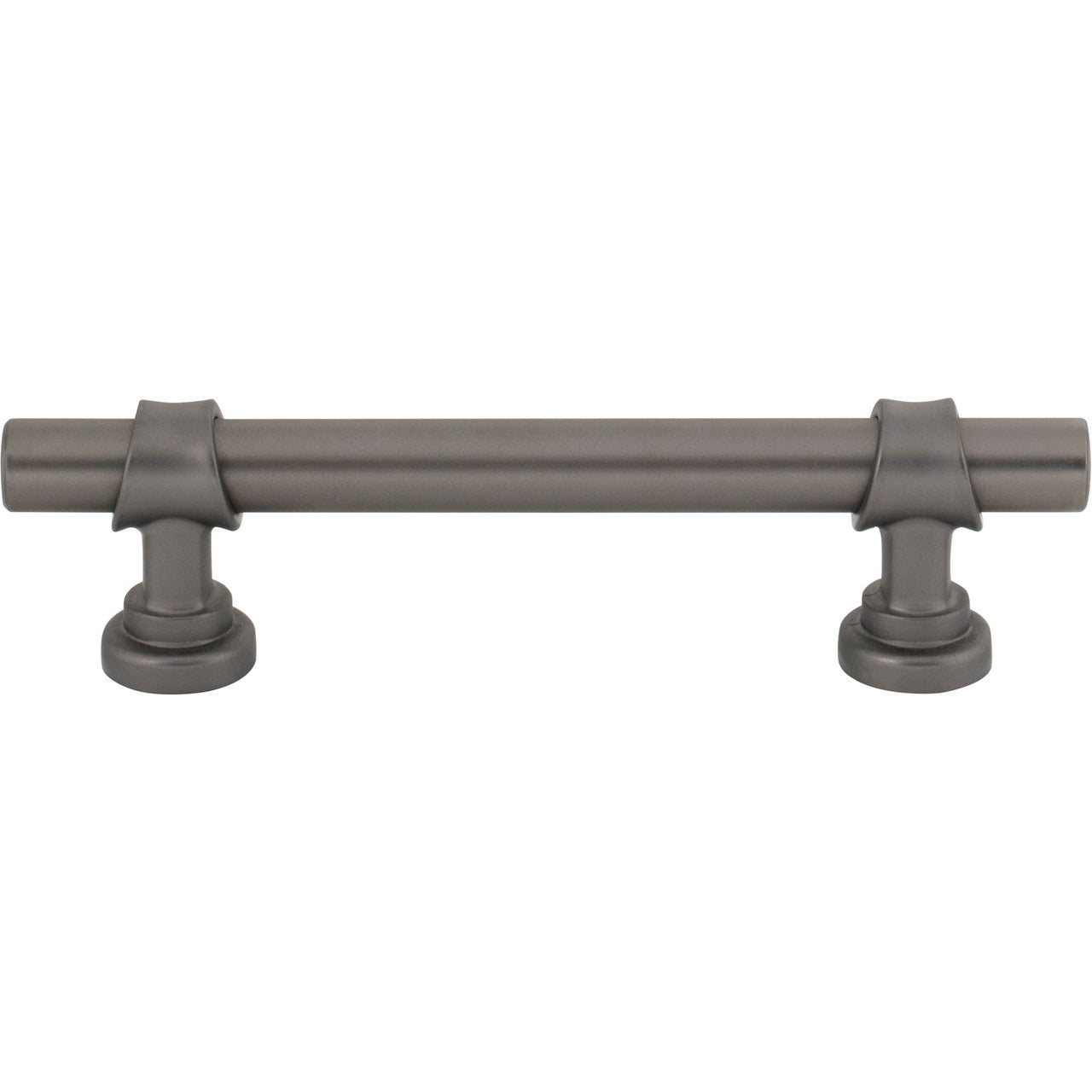 Top Knobs M2831: 3-3/4" cc  Bar Cabinet Pull - Ash Gray