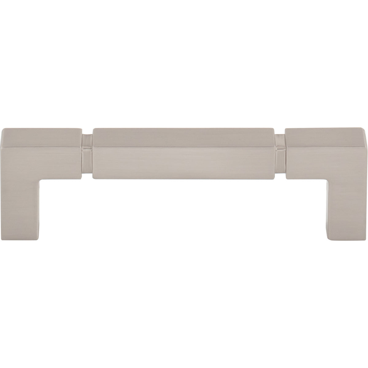 Top Knobs TK3221BSN: 3-3/4" cc Langston Cabinet Pull - Brushed Satin Nickel