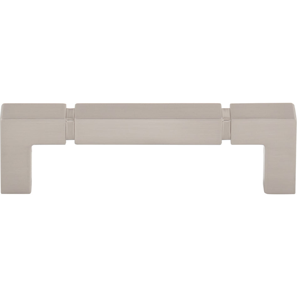 Top Knobs TK3221BSN: 3-3/4" cc Langston Cabinet Pull - Brushed Satin Nickel