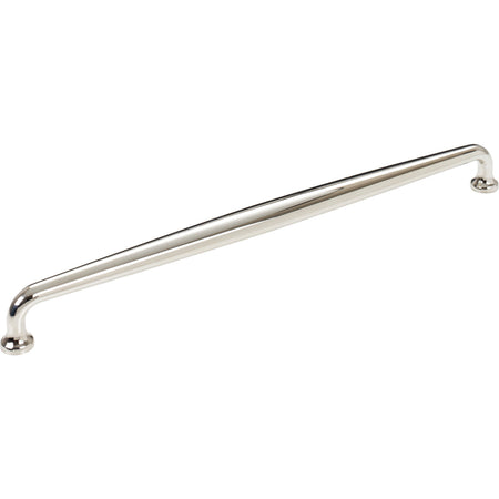Top Knobs M2803: 12" cc Charlotte D-Handle Cabinet Pull - Polished Nickel