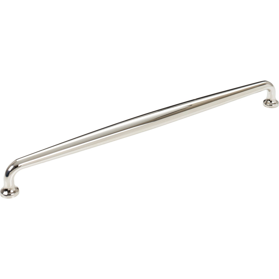 Top Knobs M2803: 12" cc Charlotte D-Handle Cabinet Pull - Polished Nickel