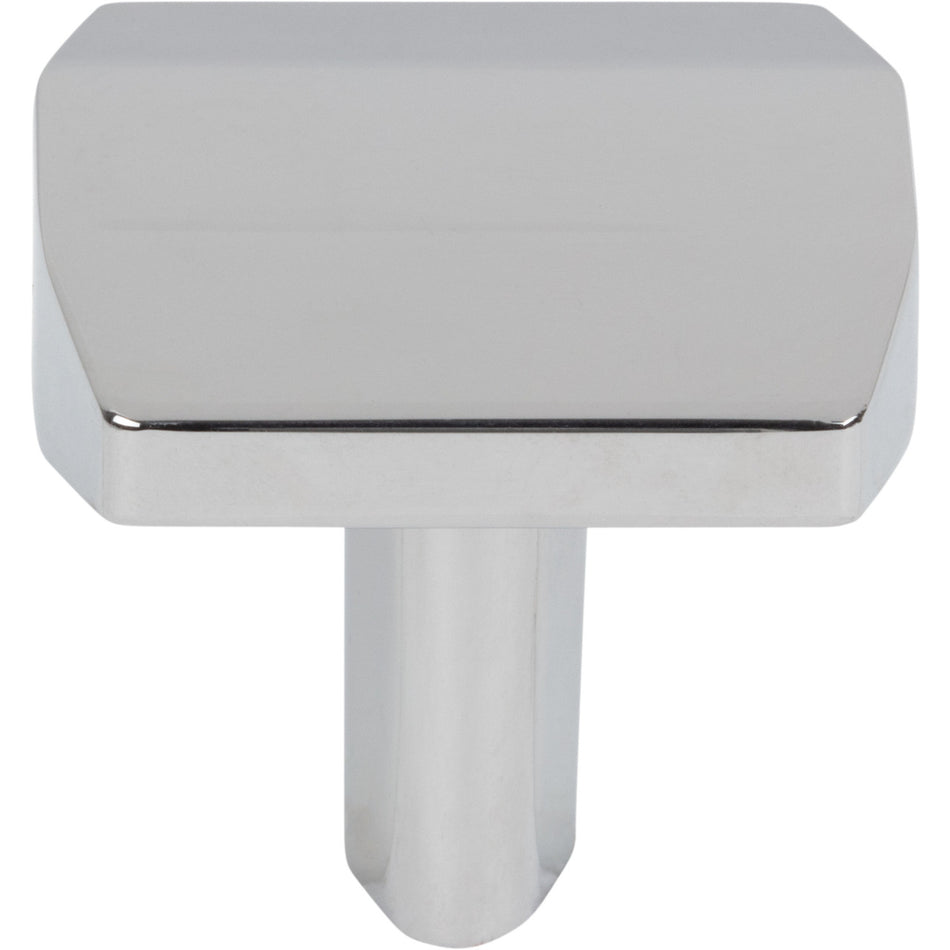 Elements 641PC: 1-1/4" William Square Cabinet Knob - Polished Chrome