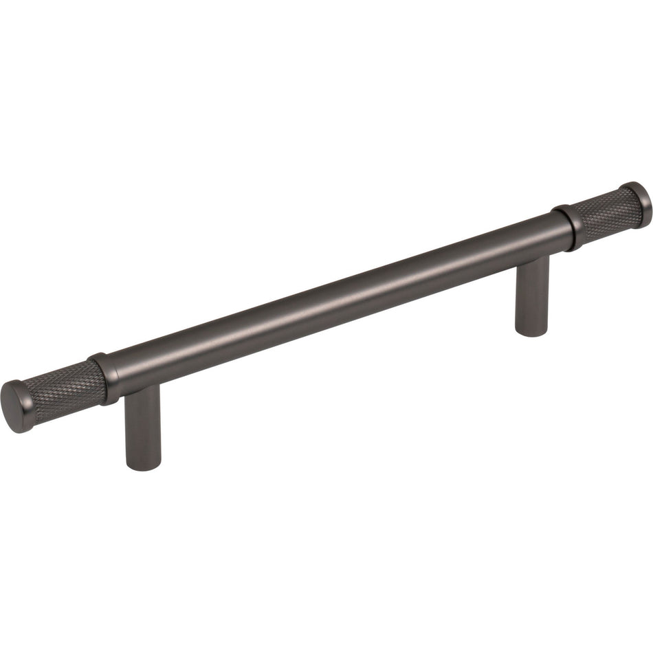 Top Knobs TK3233AG: 5-1/16" cc Burnham Bar Cabinet Pull - Ash Grey