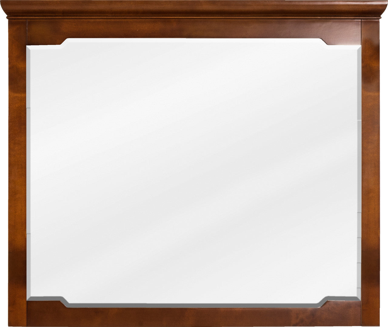 Jeffrey Alexander 40" Chatham Mirror - Chocolate Frame