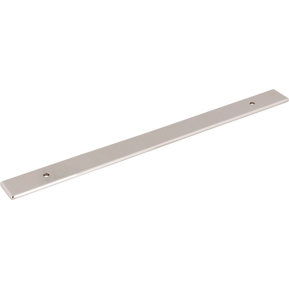 Top Knobs TK3285PN: 11-13/16" Radcliffe  Backplate - Polished Nickel