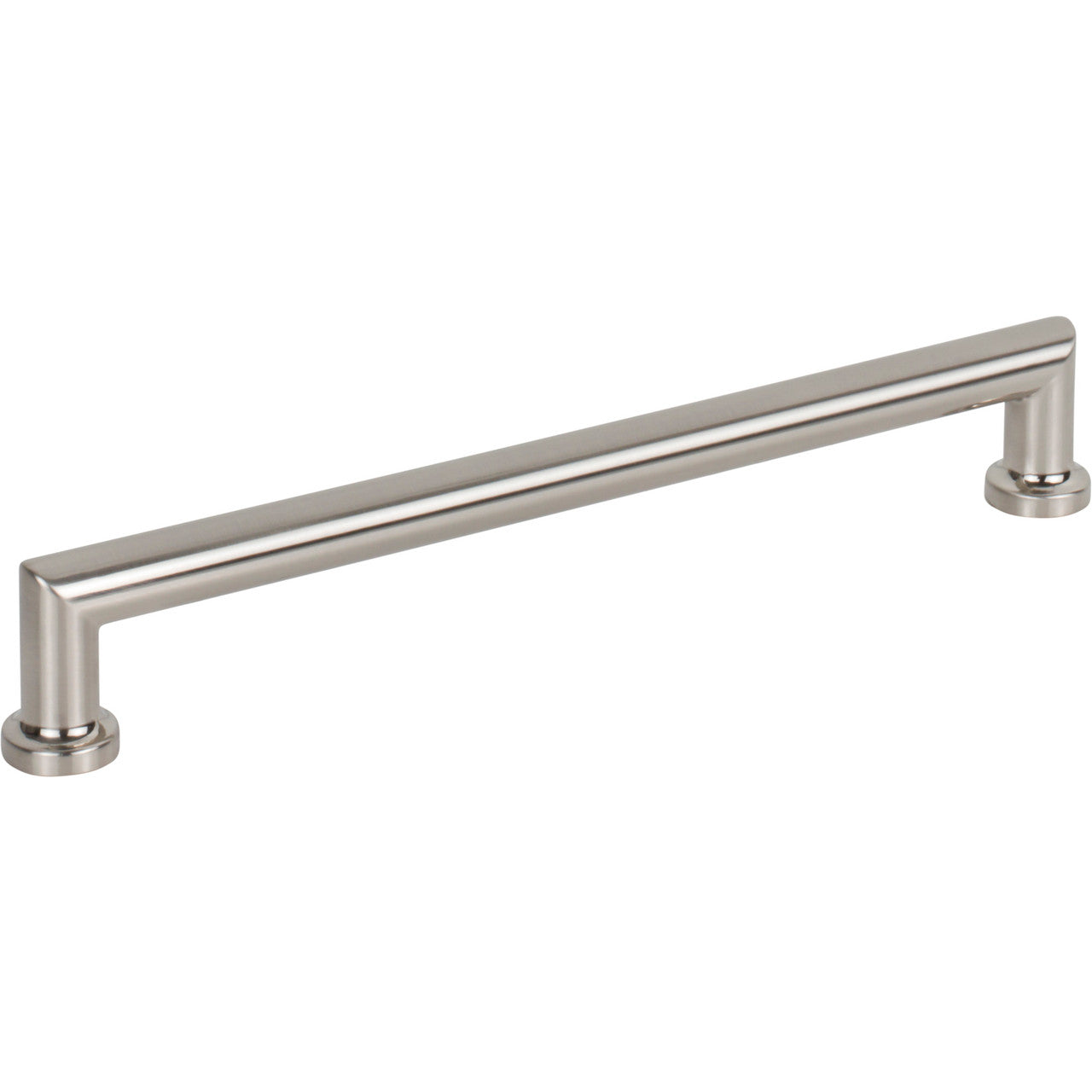Top Knobs TK3154BSN: 7-9/16" cc Morris D-Handle Cabinet Pull - Brushed Satin Nickel