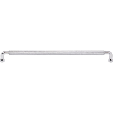 Top Knobs TK3267PC: 12" cc Garrison Bar Cabinet Pull - Polished Chrome