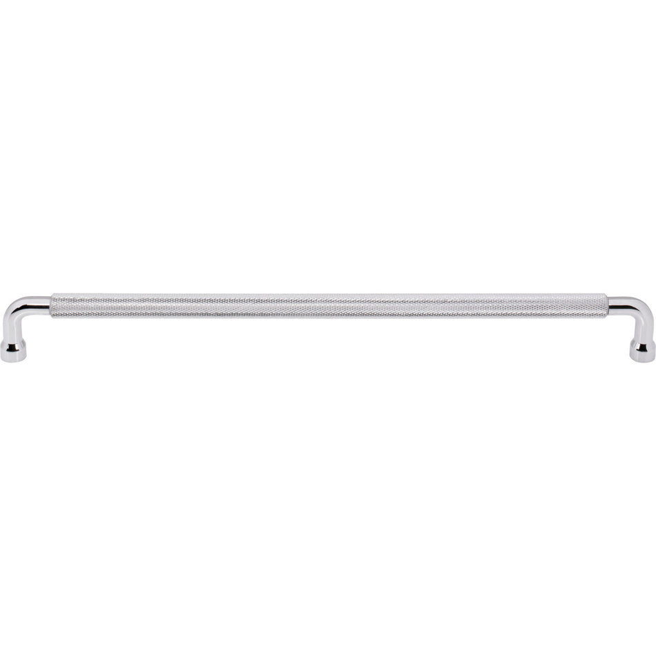 Top Knobs TK3267PC: 12" cc Garrison Bar Cabinet Pull - Polished Chrome
