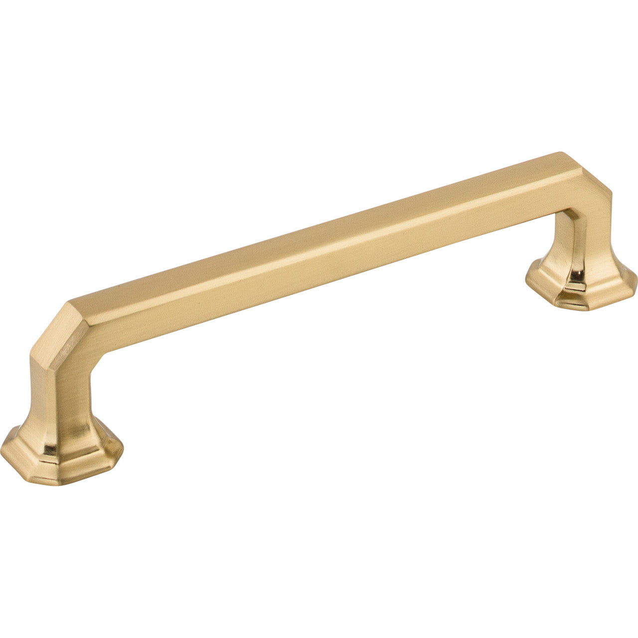 Top Knobs TK288HB: 5" cc Emerald D-Handle Cabinet Pull - Honey Bronze