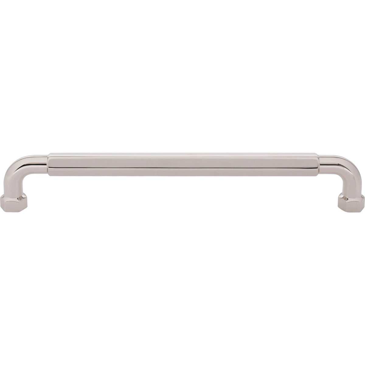 Top Knobs TK3207PN: 12" cc Dustin Appliance Pull - Polished Nickel