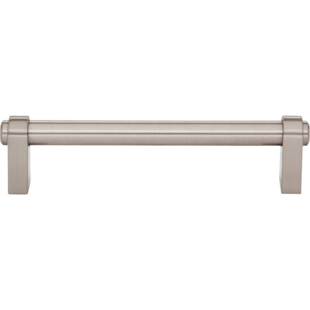 Top Knobs TK3211BSN: 5-1/16" cc Lawrence Cabinet Pull - Brushed Satin Nickel