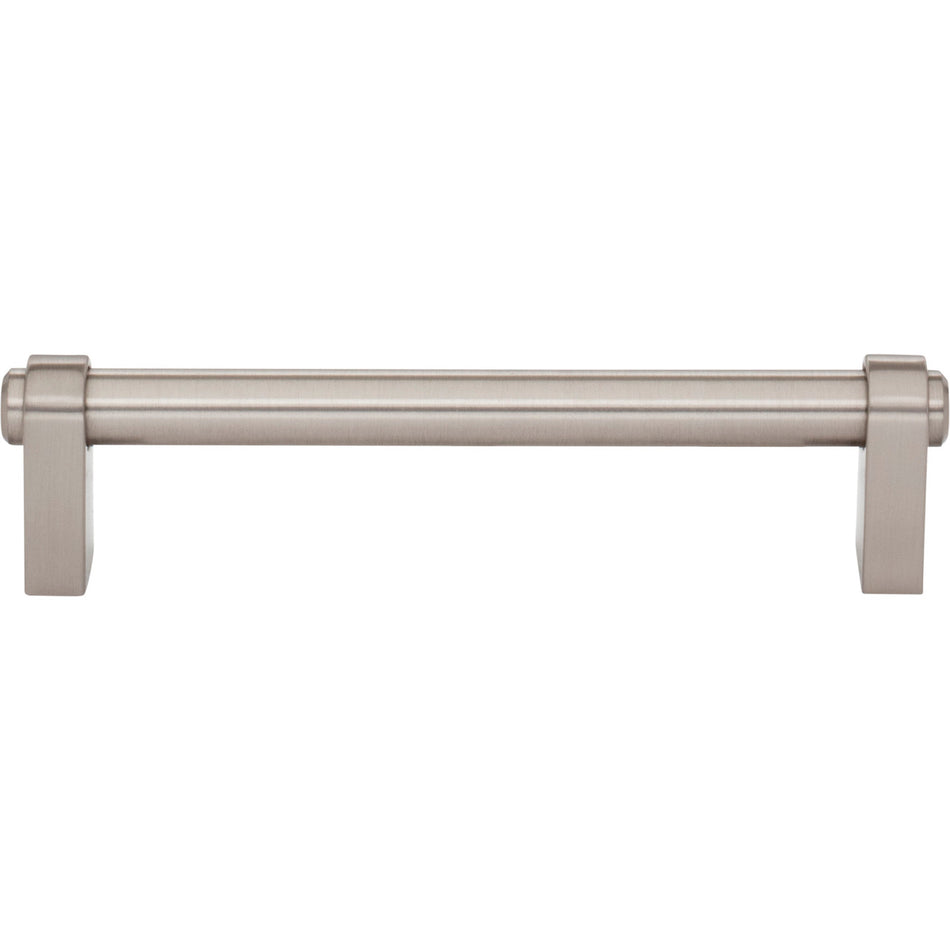 Top Knobs TK3211BSN: 5-1/16" cc Lawrence Cabinet Pull - Brushed Satin Nickel