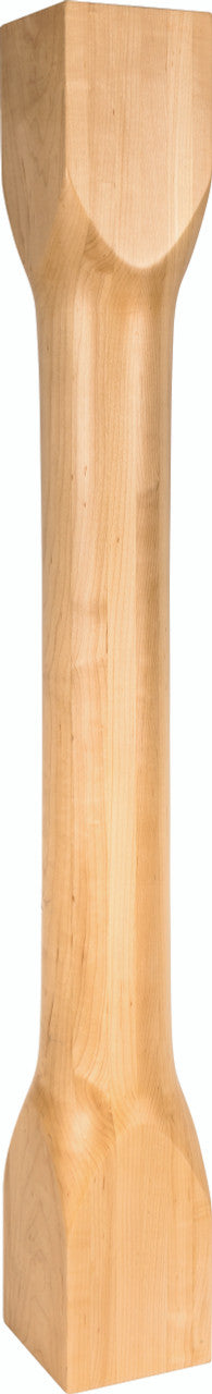 Hardware Resources P83-5-42-RW: Cathedral Turned Post - Rubberwood