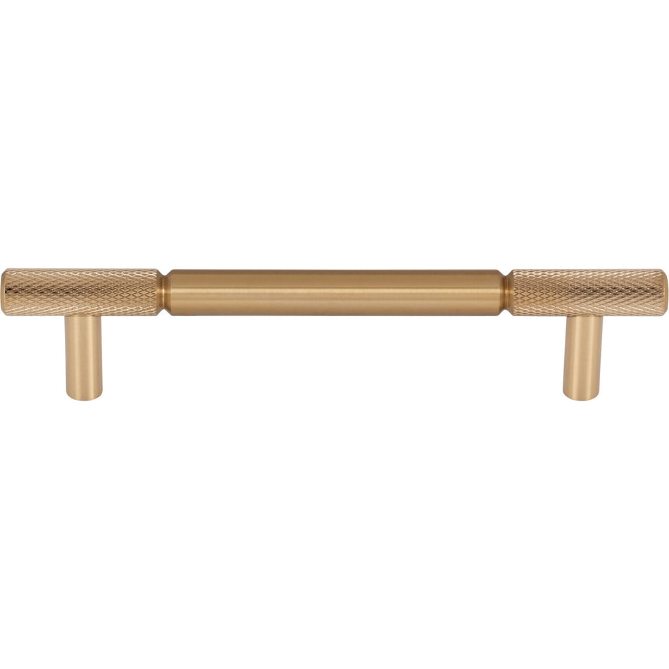 Top Knobs TK3241HB: 5-1/16" cc Prestwick Bar Cabinet Pull - Honey Bronze