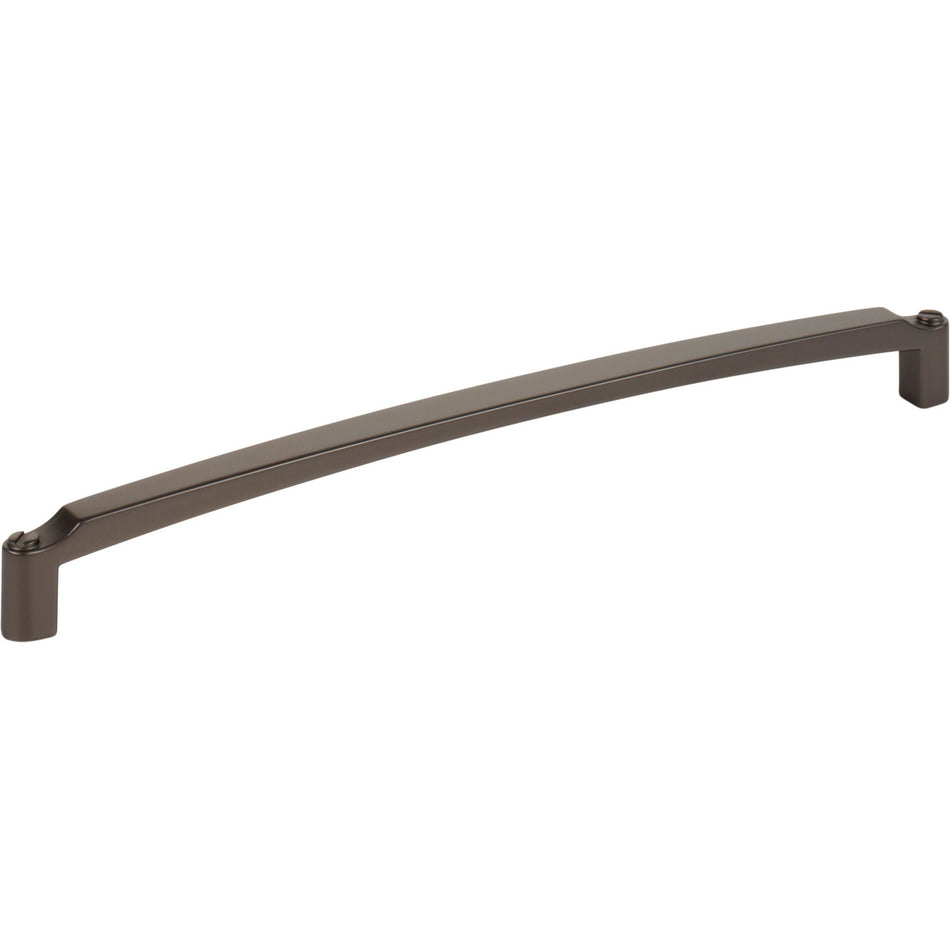 Top Knobs TK3175AG: 8-13/16" cc Haddonfield D-Handle Cabinet Pull - Ash Gray