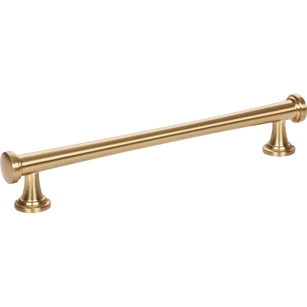 Atlas 327-WB: 6-5/16" cc Browning Cabinet Pull - Warm Brass