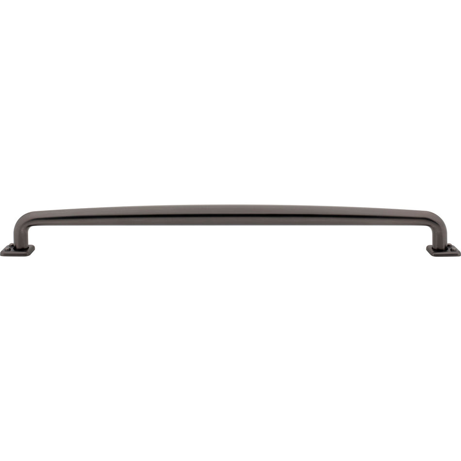 Atlas A548-SL: 18" cc Benning D-Handle Appliance Pull - Slate