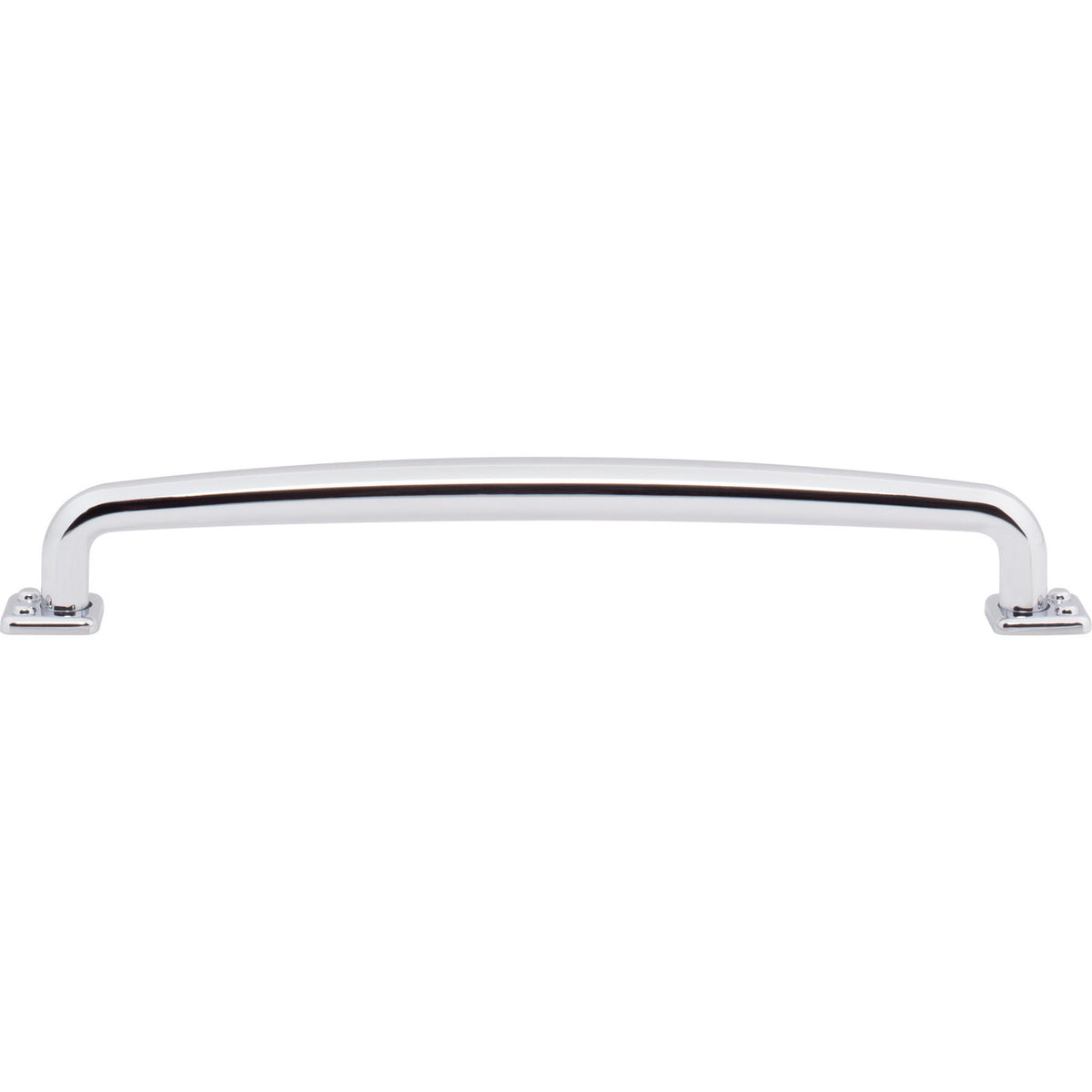 Atlas A544-CH: 7-9/16" cc Benning D-Handle Cabinet Pull - Polished Chrome