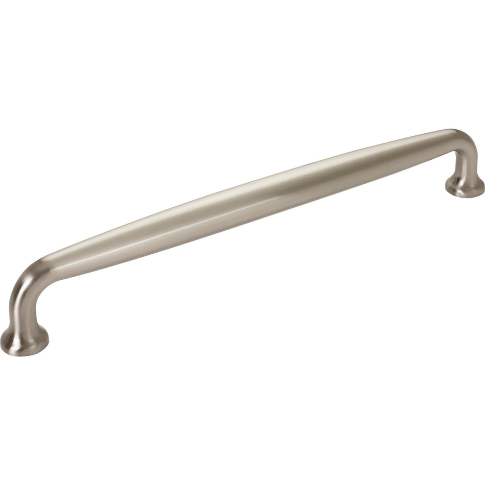 Top Knobs M2824: 18" cc Charlotte Cabinet Pull - Brushed Satin Nickel