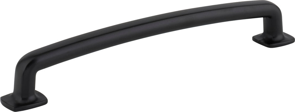 Jeffrey Alexander MO6373-160MB: 160mm cc Belcastel 1 Cabinet Pull - Matte Black