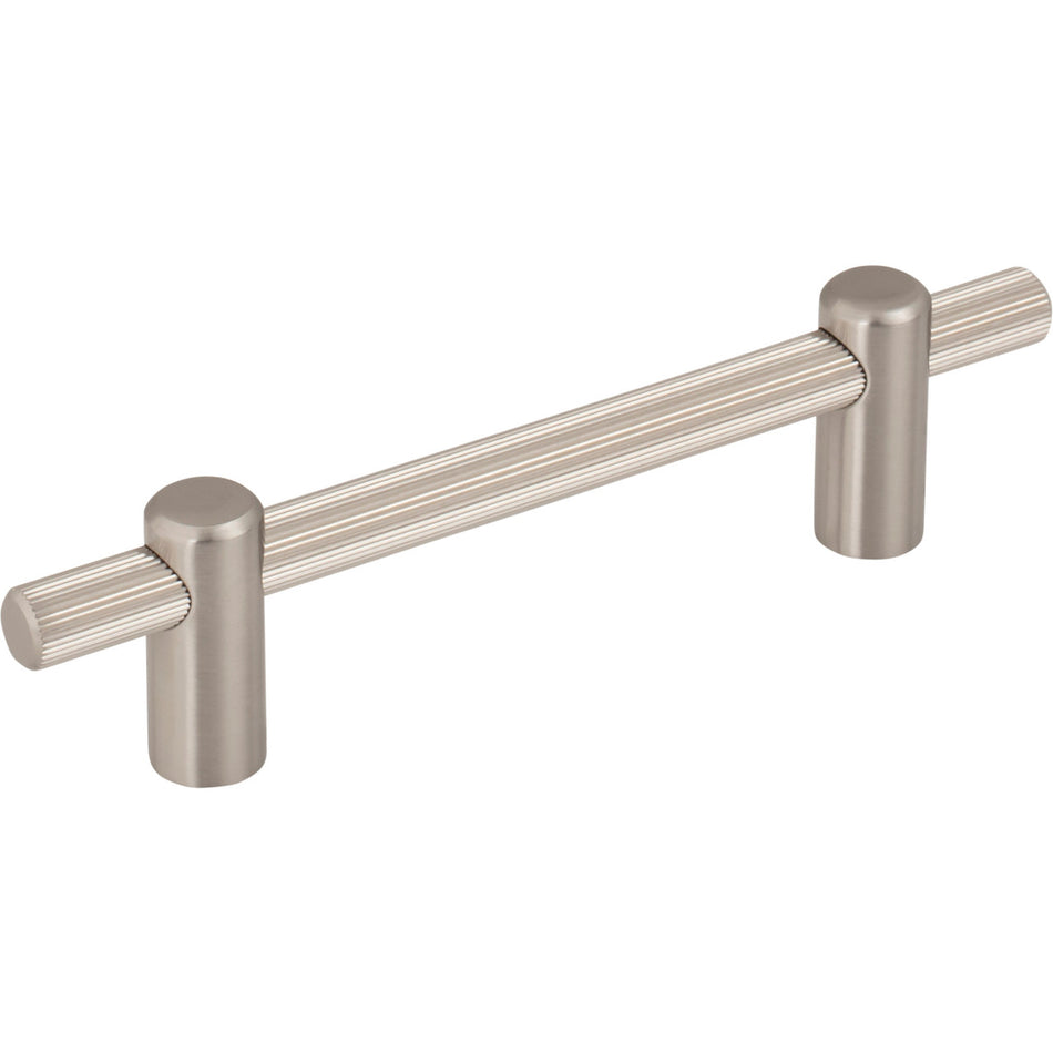 Top Knobs TK3252BSN: 3-3/4" cc Dempsey Bar Cabinet Pull - Brushed Satin Nickel