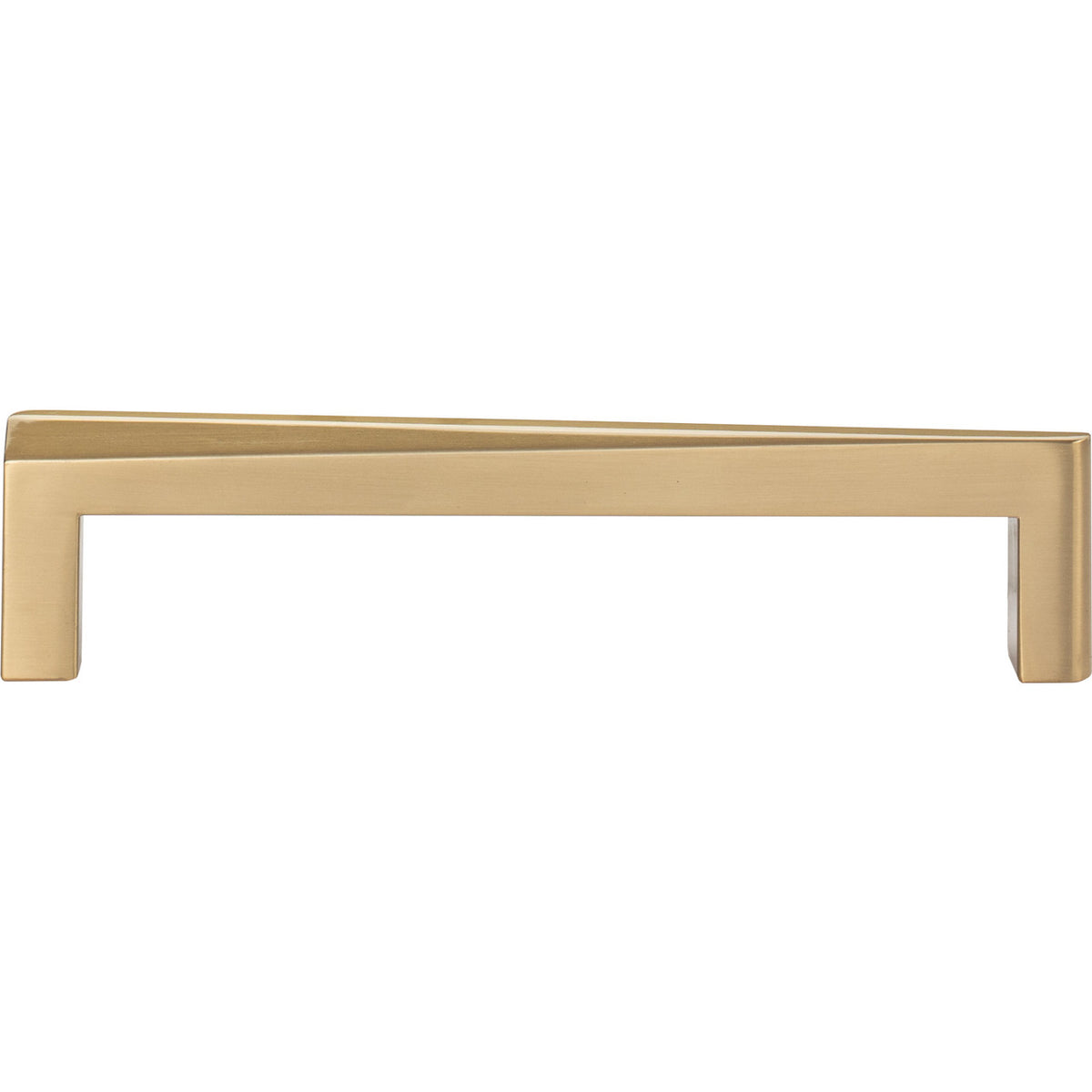 Atlas A672-WB: 5-1/16" cc Para Bar Cabinet Pull - Warm Brass