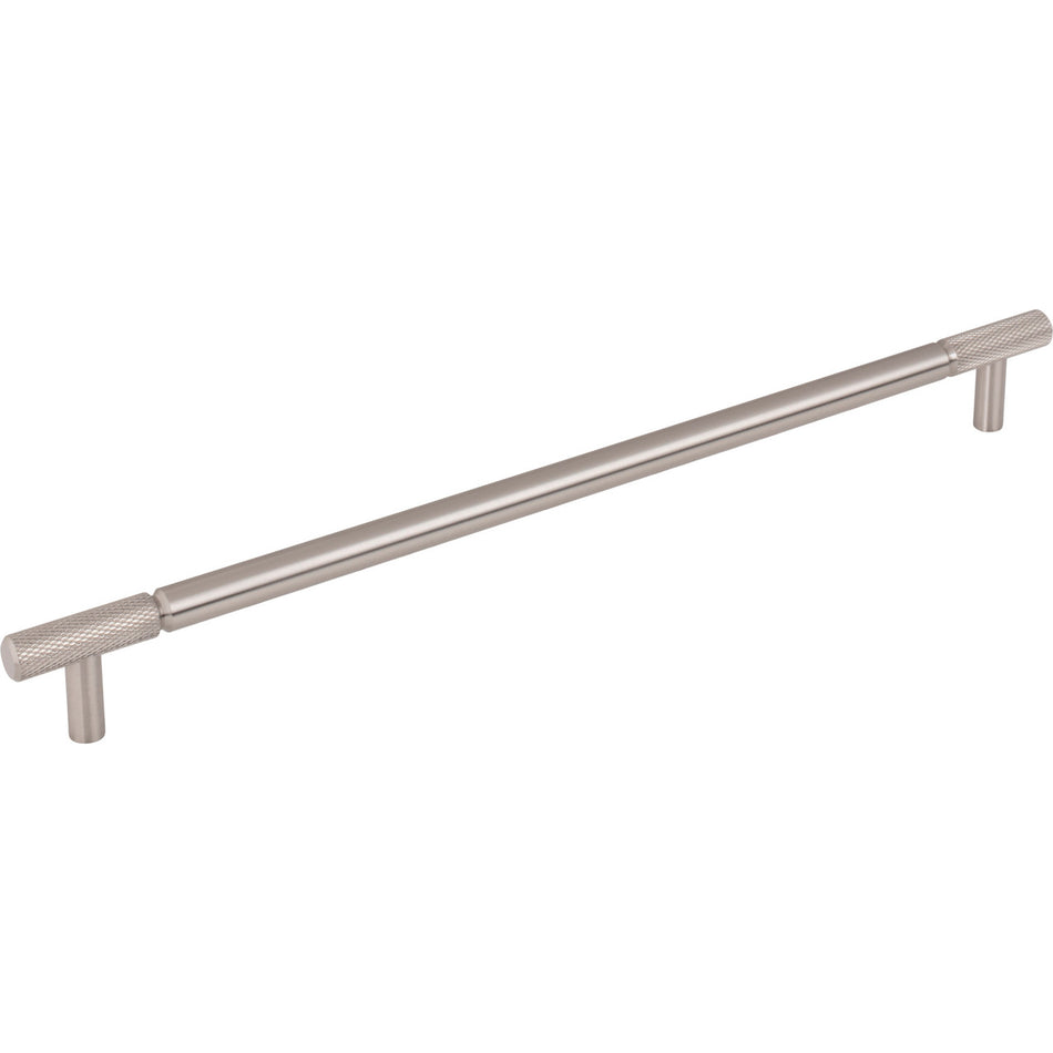 Top Knobs TK3245BSN: 12" cc Prestwick Bar Cabinet Pull - Brushed Satin Nickel