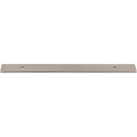Top Knobs TK3283BSN: 1" Radcliffe  Backplate - Brushed Satin Nickel