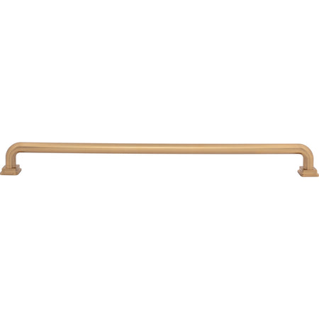 Atlas A6029-WB: 18" cc Kimberton Bar Appliance Pull - Warm Brass