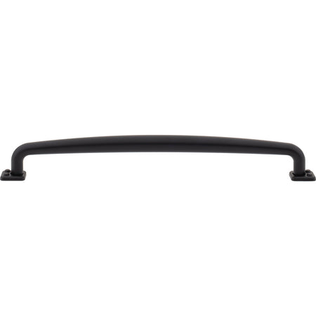 Atlas A545-BL: 8-13/16" cc Benning D-Handle Cabinet Pull - Matte Black