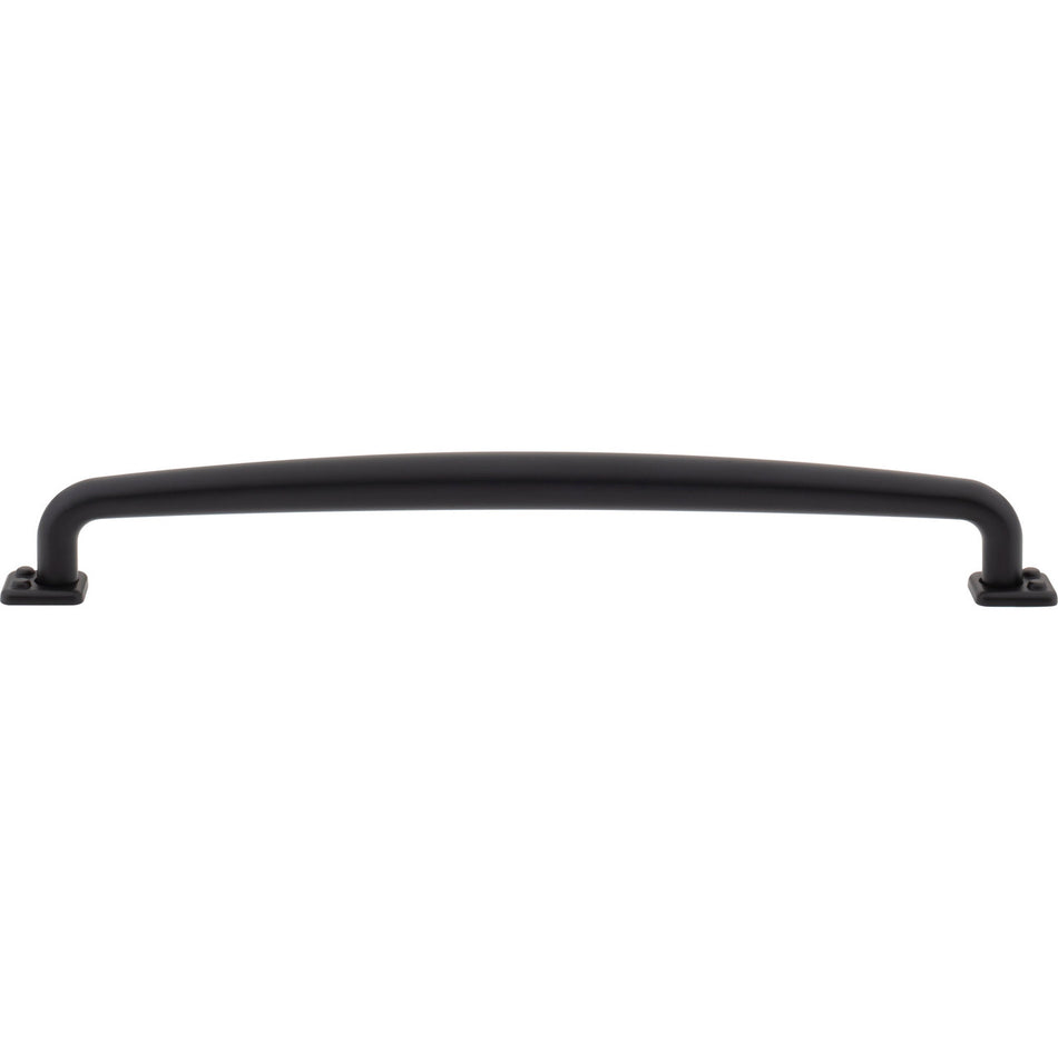 Atlas A545-BL: 8-13/16" cc Benning D-Handle Cabinet Pull - Matte Black