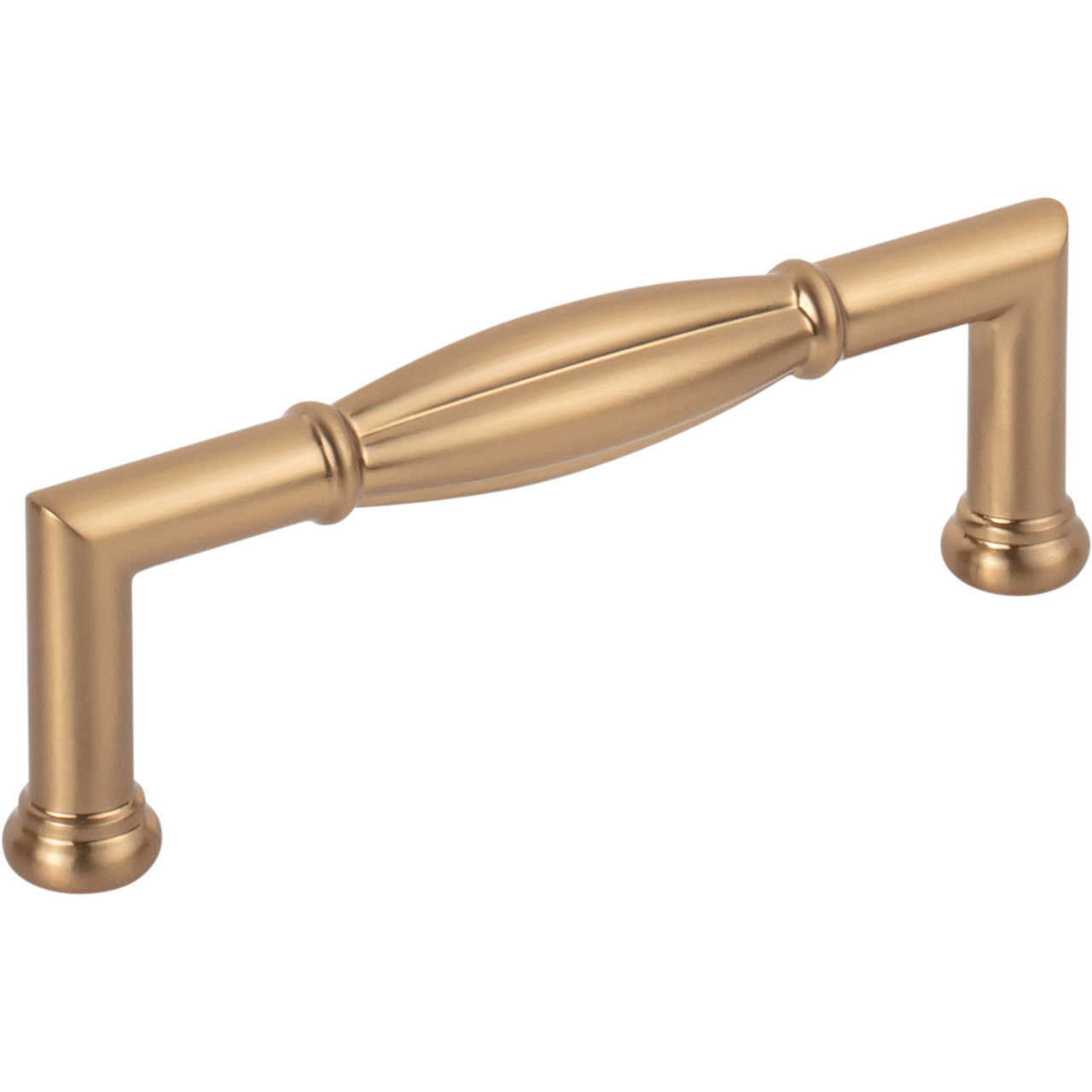 Jeffrey Alexander 686-96SBZ: 96mm cc Southerland Bar Cabinet Pull - Satin Bronze