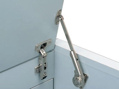 Sugatsune NSDX-20LK: Adjustable Soft Down Lid Stay (left) - Nickel