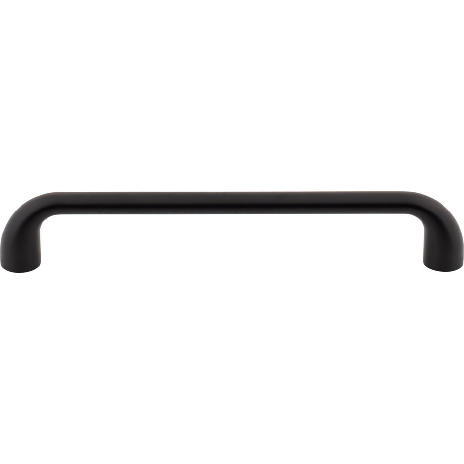 Jeffrey Alexander 329-160MB: 160mm cc Loxley Bar Cabinet Pull - Matte Black