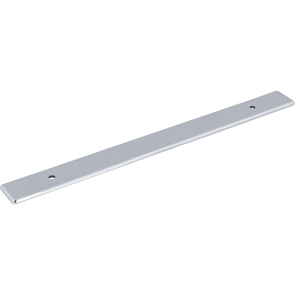 Top Knobs TK3284PC: 1" Radcliffe  Backplate - Polished Chrome
