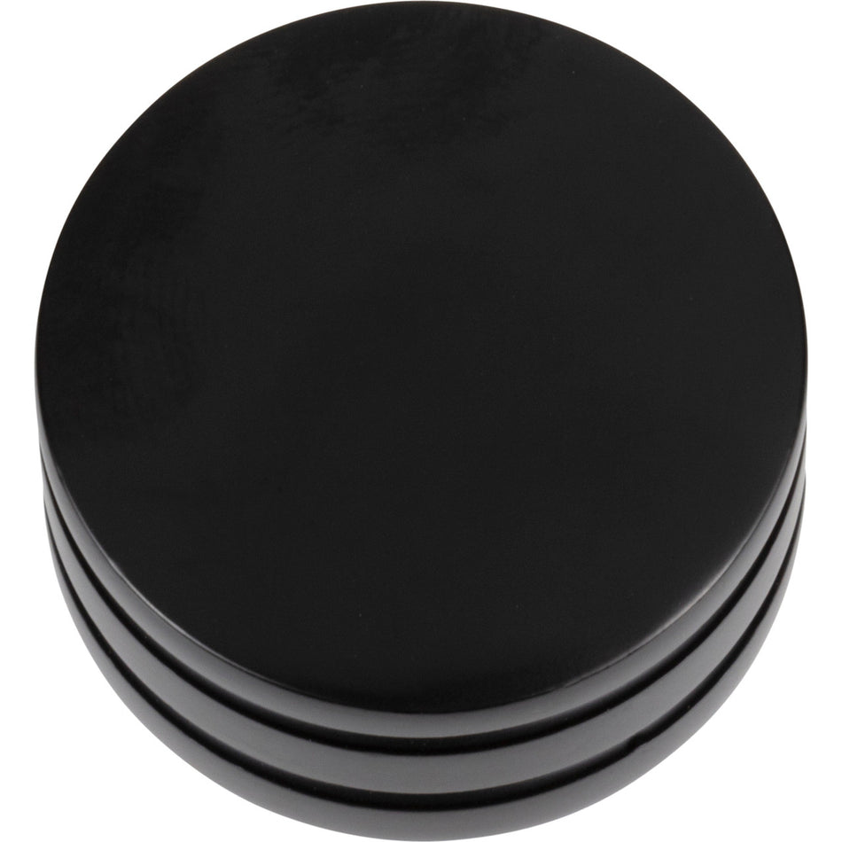 Atlas A950-BL: 1-1/4" Griffith Cabinet Knob - Matte Black