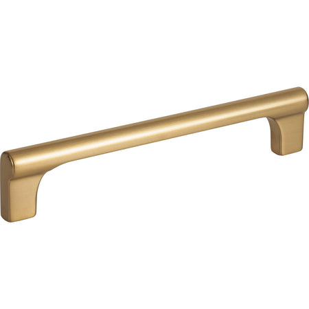 Atlas A653-WB: 5-1/16" cc Whittier Cabinet Pull - Warm Brass