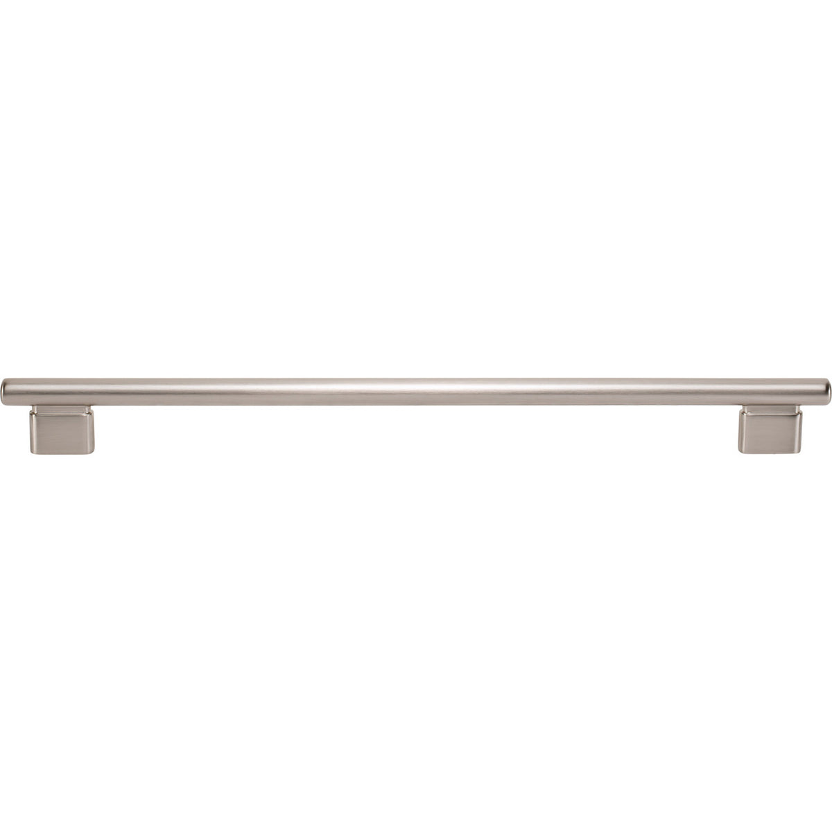 Atlas A517-BRN: 12" cc Holloway Round Bar  Appliance Pull - Brushed Nickel