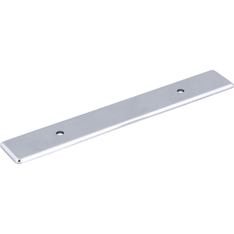 Top Knobs TK3281PC: 1" Radcliffe  Backplate - Polished Chrome